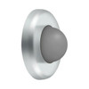 Deltana Hardware Deltana WBC250 WALL MOUNT CONVEX FLUSH BUMPER, 2-1/2" DIAMETER SOLID BRASS 