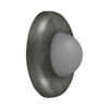 Deltana Hardware Deltana WBC250 WALL MOUNT CONVEX FLUSH BUMPER, 2-1/2" DIAMETER SOLID BRASS 