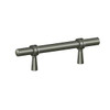 Deltana Hardware Deltana P310 4-3/4" ADJUSTABLE PULL 4-3/4" SOLID BRASS 