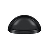 Deltana Hardware Deltana K43 OVAL SHELL CUP PULL 3-1/2" SOLID BRASS 