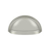 Deltana Hardware Deltana K43 OVAL SHELL CUP PULL 3-1/2" SOLID BRASS 