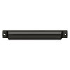 Deltana Hardware Deltana SHP70 EXPOSED SCREWS RECTANGULAR SHELL PULL 7" SOLID BRASS 