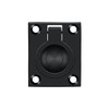 Deltana Hardware Deltana FRP175 FLUSH RING PULL, 1-3/4" X 1-3/8" 7" SOLID BRASS 