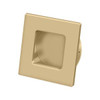 Deltana Hardware Deltana FRS234 FLUSH PULL, SQUARE, HD, 2-3/4" X 2-3/4", SOLID BRASS 