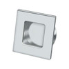 Deltana Hardware Deltana FRS234 FLUSH PULL, SQUARE, HD, 2-3/4" X 2-3/4", SOLID BRASS 