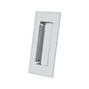 Deltana Hardware Deltana FP40 FLUSH PULL, RECTANGULAR, HD, 4" X 1-7/8" X 7/16", SOLID BRASS 