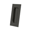 Deltana Hardware Deltana FP40 FLUSH PULL, RECTANGULAR, HD, 4" X 1-7/8" X 7/16", SOLID BRASS 