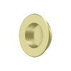 Deltana Hardware Deltana FP178 FLUSH PULL, ROUND, HD, 1-7/8", SOLID BRASS 