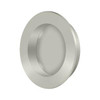 Deltana Hardware Deltana FP238 FLUSH PULL , ROUND, HD, 2-3/8", SOLID BRASS 