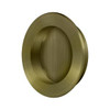 Deltana Hardware Deltana FP238 FLUSH PULL , ROUND, HD, 2-3/8", SOLID BRASS 