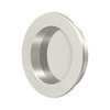 Deltana Hardware Deltana FP238 FLUSH PULL , ROUND, HD, 2-3/8", SOLID BRASS 