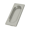Deltana Hardware Deltana FP4134 FLUSH PULL, LARGE, 3-7/8" X 1-5/8" X 3/8" SOLID BRASS 