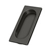 Deltana Hardware Deltana FP4134 FLUSH PULL, LARGE, 3-7/8" X 1-5/8" X 3/8" SOLID BRASS 