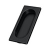 Deltana Hardware Deltana FP4134 FLUSH PULL, LARGE, 3-7/8" X 1-5/8" X 3/8" SOLID BRASS 