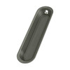 Deltana Hardware Deltana FP828 FLUSH PULL, 4" X 1" X 1/2" SOLID BRASS 