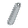 Deltana Hardware Deltana FP828 FLUSH PULL, 4" X 1" X 1/2" SOLID BRASS 