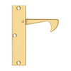 Deltana Hardware Deltana EPT425 EDGE PULLS-THIN, 4-1/4" X 1" X 3/8" SOLID BRASS 