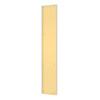Deltana Hardware Deltana PP3520 PUSH PLATE 3-1/2" X 20" SOLID BRASS & STAINLESS STEEL 
