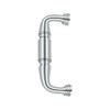 Deltana Hardware Deltana DP675 DOOR PULL, 6" SOLID BRASS 