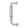 Deltana Hardware Deltana DP2574 DOOR PULL WITHOUT ROSETTE, 8" SOLID BRASS 