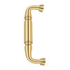 Deltana Hardware Deltana DP2574 DOOR PULL WITHOUT ROSETTE, 8" SOLID BRASS 
