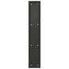 Deltana Hardware Deltana PP2281 FRAMED PUSH PLATE, HD, 3 1/2" X 20" SOLID BRASS 