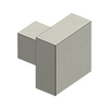 Deltana KS125 MODERN SQUARE KNOB, 1-1/4" X 1-1/4", SOLID BRASS