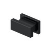 Deltana Hardware Deltana AN138 CONTEMPORARY KNOB, ANVIL, 3/4" X 1-1/2" X 7/8" SOLID BRASS 