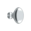 Deltana Hardware Deltana KE125 KNOB, OVAL/EGG SHAPE SOLID BRASS 
