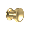 Deltana CHAL10 CONTEMPORARY KNOB, CHALICE, 1" DIAM. SOLID BRASS