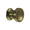 Deltana Hardware Deltana CHAL10 CONTEMPORARY KNOB, CHALICE, 1" DIAM. SOLID BRASS 