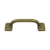 Deltana Hardware Deltana WP026 PULL, 4" OVERALL SOLID BRASS 