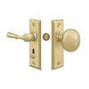 Deltana Hardware Deltana SDLS480 STORM DOOR LATCH, RECTANGULAR, TUBULAR LOCK SOLID BRASS 
