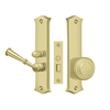 Deltana SDL688 STORM DOOR LATCH, CLASSIC, MORTISE LOCK SOLID BRASS