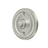 Deltana Hardware Deltana BBRR213 BELL BUTTON, ROUND WITH ROPE SOLID BRASS 