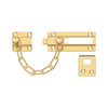 Deltana Hardware Deltana CDG35 DOOR GUARD, CHAIN / DOORBOLT SOLID BRASS 