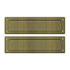Deltana Hardware Deltana MS212 MAIL SLOT 13-1/8" WITH INTERIOR FLAP SOLID BRASS 
