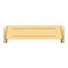 Deltana Hardware Deltana MSH158 LETTER BOX HOOD SOLID BRASS 