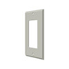 Deltana Hardware Deltana SWP4754 SWITCH PLATE, SINGLE ROCKER SOLID BRASS 