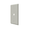 Deltana Hardware Deltana CPC4764 SWITCH PLATE, CABLE COVER PLATE SOLID BRASS 