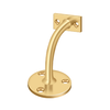 Deltana HRC175 HANDRAIL BRACKETS, 3-1/4" PROJECTION LIGHT DUTY SOLID BRASS