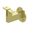 Deltana Hardware Deltana HRBM325 MODERN HANDRAIL BRACKET, 3-1/4" PROJECTION, HEAVY DUTY SOLID BRASS 