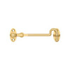 Deltana Hardware Deltana CHK4 CABIN SWIVEL HOOKS, 4" SOLID BRASS 