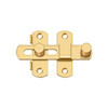 Deltana Hardware Deltana DL35 DROP LATCH 3-1/2" SOLID BRASS 