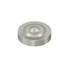 Deltana Hardware Deltana SCD100 SCREW COVER, ROUND, DIMPLE, 1" DIAMETER SOLID BRASS 