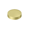 Deltana SCF100 SCREW COVER, ROUND, FLAT, 1" DIAMETER SOLID BRASS