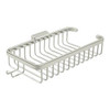 Deltana Hardware Deltana WBR1052H WIRE BASKET, 10-3/8" RECTANGULAR, SHALLOW, WITH HOOK 
