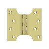 Deltana Hardware Deltana DSPA4040 4" X 4" PARLIAMENT HINGE SOLID BRASS 