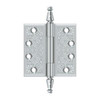 Deltana Hardware Deltana DSBP44 4" X 4" SQUARE ORNATE HINGES SOLID BRASS 