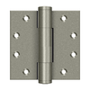 Deltana DSB45RM 4-1/2" X 4-1/2" 5.1MM HINGE SQUARE 3 KNUCKLE HINGES SOLID BRASS